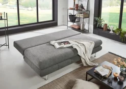 QUARTIER Schlafsofa JONAS grau