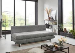 QUARTIER Schlafsofa JONAS grau