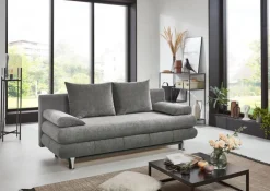 QUARTIER Schlafsofa JONAS grau