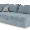 QUARTIER Schlafsofa LINA 207 cm aquablau