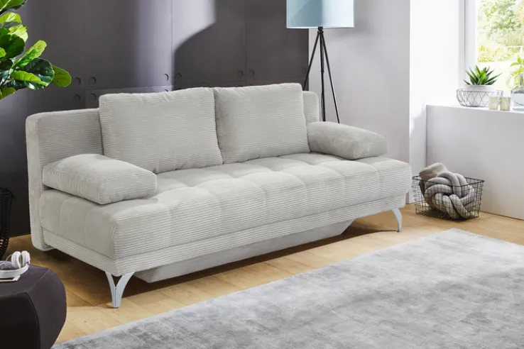 Schlafsofa LINUS light grey