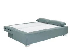 QUARTIER Schlafsofa PAUL 85 x 202 cm Stoffbezug türkis