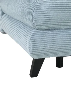 QUARTIER Schlafsofa VALVERDE eisblau