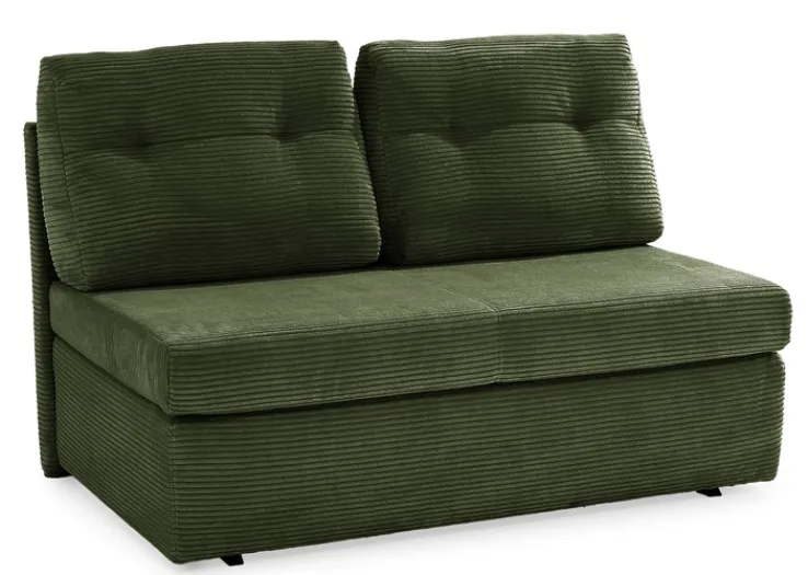 QUARTIER Schlafsofa YANNIS 136 x 86 x 85 cm grün