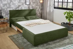 QUARTIER Schlafsofa YANNIS 136 x 86 x 85 cm grün