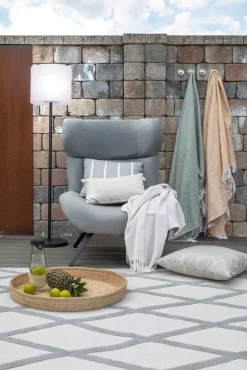 SCHÖNER-WOHNEN-Kollektion SCHÖNER WOHNEN-Kollektion Akku LED Stehlampe MINA 150 cm sandschwarz