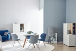 SCHÖNER WOHNEN-Kollektion Esstisch rund ROUND Optiwhite