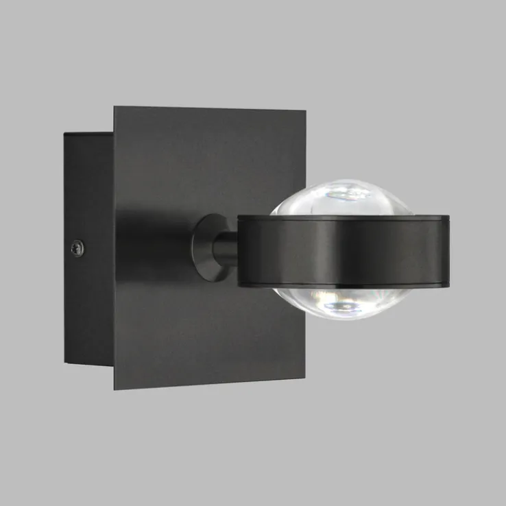 SCHÖNER-WOHNEN-Kollektion SCHÖNER WOHNEN-Kollektion LED Badlampe Wand LENSE schwarz