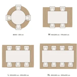 SCHÖNER WOHNEN-Kollektion Teppich VISION 200 x 290 cm beige
