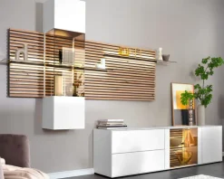 SCHÖNER-WOHNEN-Kollektion SCHÖNER WOHNEN-Kollektion Wohnwand YONNA mit Glasboden