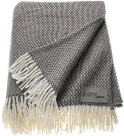 SCHÖNER WOHNEN-Kollektion Wohndecke ZEN 140 x 200 cm grau