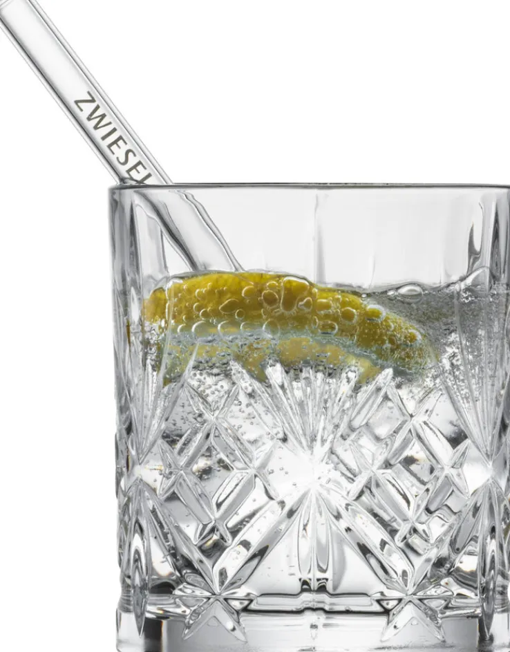 SCHOTT ZWIESEL Glastrinkhalm-Set 5-teilig - je 15 cm