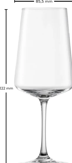 SCHOTT ZWIESEL Rotweinglas MIOVINO 4er Set 500 ml Kristallglas