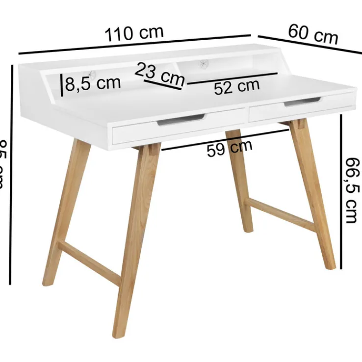 Schreibtisch 110 x 60 cm