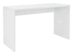 Schreibtisch 130 x 75 cm weiß matt