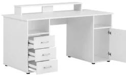 Schreibtisch NIELS 150 x 70 cm kreideweiß