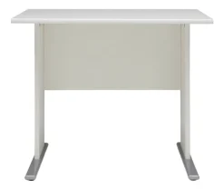 Schreibtisch SERIE200 90 x 65 cm weiß