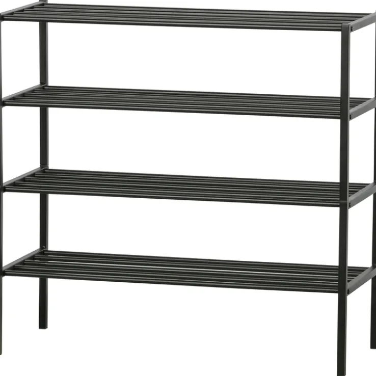 Schuhregal FERRO 85 x 40 cm schwarz