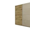 Schwebetürenschrank CAMBRIDGE 210 x 226 x 62 cm Artisan Eiche/ Glas Champagner