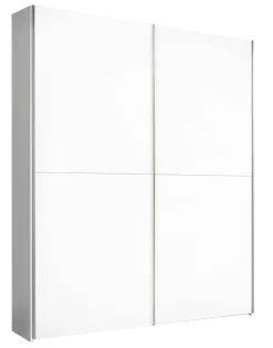 QUARTIER Schwebetürenschrank CHANCE 170 x 195 x 59 cm Nachbildung weiß