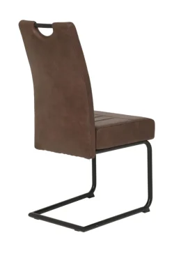 QUARTIER Schwingstuhl BETTY braun/schwarz