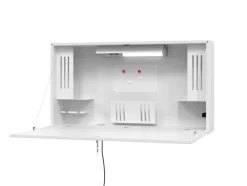 Sekretär 120 cm Weiß