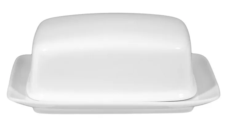 Seltmann Weiden Butterdose RONDO LIANE weiß