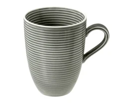 Seltmann Weiden Henkelbecher BEAT COLOR GLAZE 6er Set perlgrau