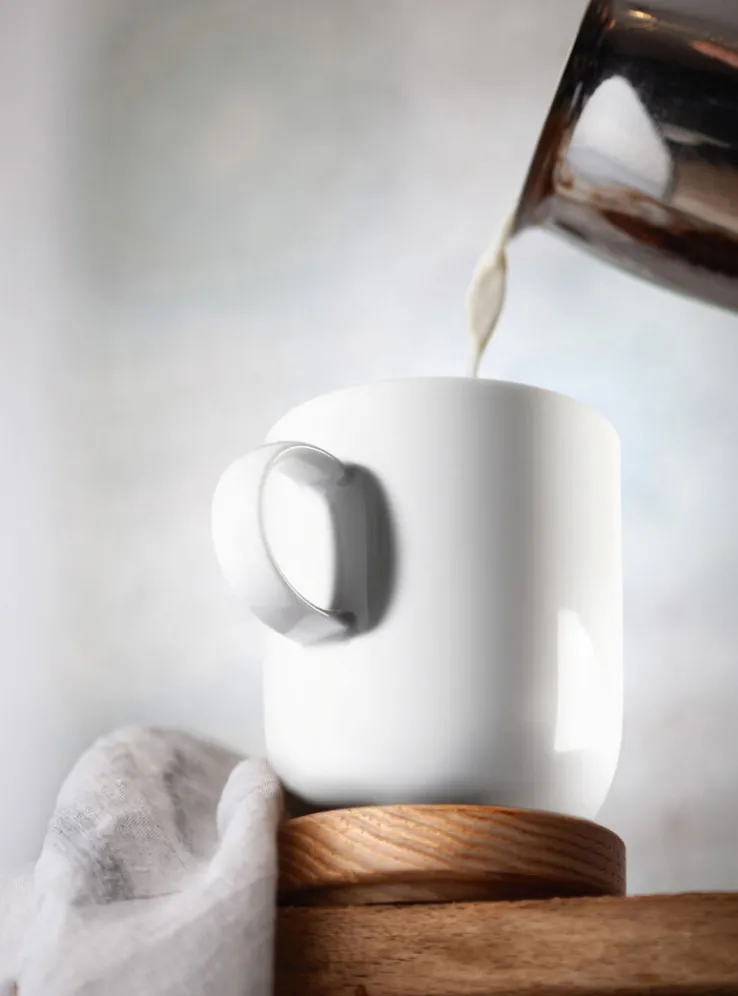 Seltmann Weiden Kaffeebecher LIDO WEIß 6er Set - je 270 ml