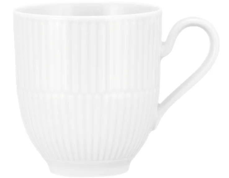 Seltmann Weiden Kaffeebecher AMINA 6er Set Porzellan weiß