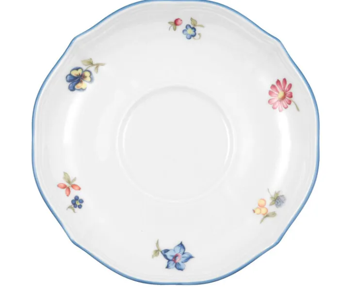 Seltmann Weiden Kaffeeservice SONATE NOSTALGIE 18-teilig Weiß mit Streublumendekor