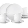 Seltmann Weiden Kaffeeservice TERRA 18-teilig weiß
