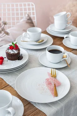 Seltmann Weiden Kaffeeservice TERRA 18-teilig weiß