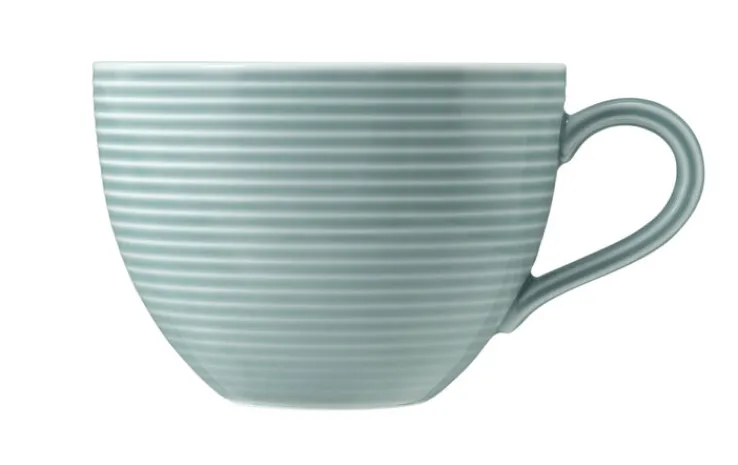 Seltmann Weiden Milchkaffee-Tasse BEAT COLOR GLAZE 6er Set arktisblau