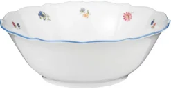 Seltmann Weiden Schale / Schüssel Ø 24 cm SONATE NOSTALGIE Weiß mit Streublumendekor