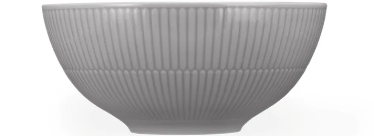 Seltmann Weiden Schüssel AMINA 21,5 cm Porzellan silbergrau