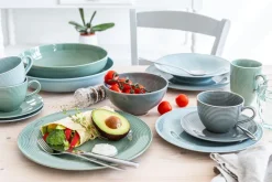 Seltmann Weiden Speiseteller BEAT COLOR GLAZE 6er Set arktisblau