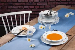 Seltmann Weiden Tafelservice SONATE NOSTALGIE 12-teilig Weiß mit Streublumendekor