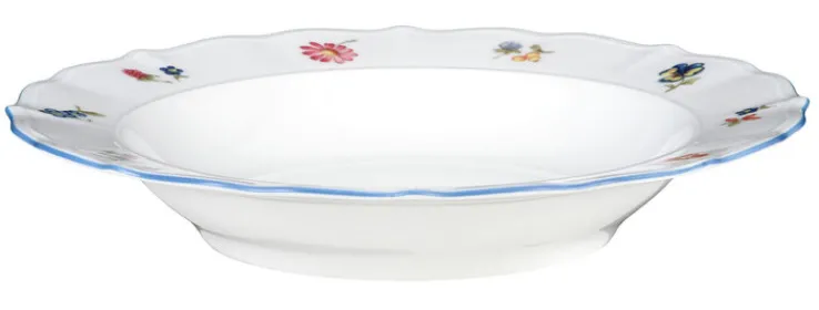 Seltmann Weiden Tafelservice SONATE NOSTALGIE 12-teilig Weiß mit Streublumendekor