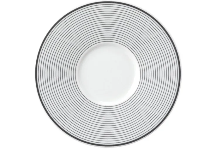 Seltmann Weiden Untertasse NO LIMITS anthrazit/ weiß