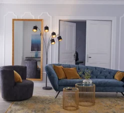 QUARTIER Sessel LOGAN anthrazit vintage