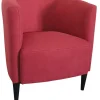 QUARTIER Sessel NORWICH rot