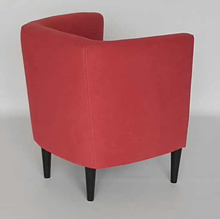 QUARTIER Sessel NORWICH rot