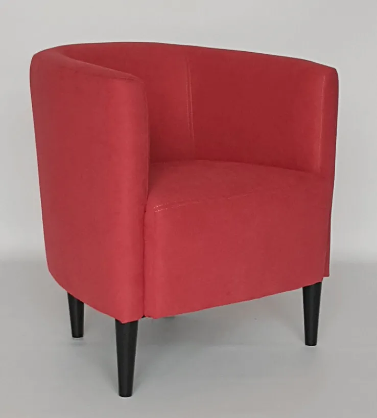 QUARTIER Sessel NORWICH rot