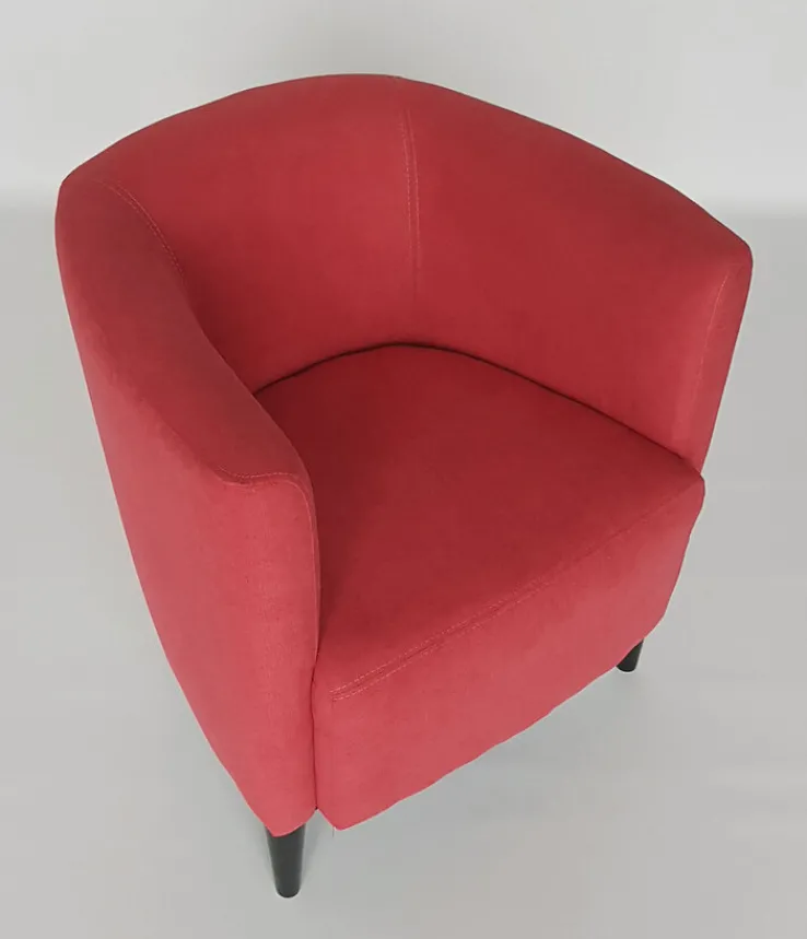 QUARTIER Sessel NORWICH rot