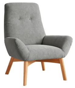 Sessel Set INGA 2-teilig Picasso silbergrau