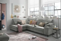 QUARTIER set one by Musterring Ecksofa FAMOSA grau
