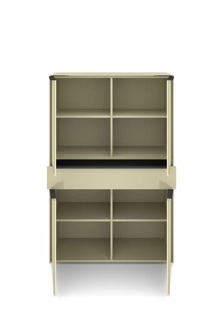 set one by Musterring Highboard RENO 92x140 cm kaschmir