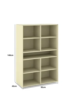 set one by Musterring Highboard RENO 92x140 cm kaschmir