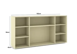 set one by Musterring Kommode RENO 182x94 cm kaschmir